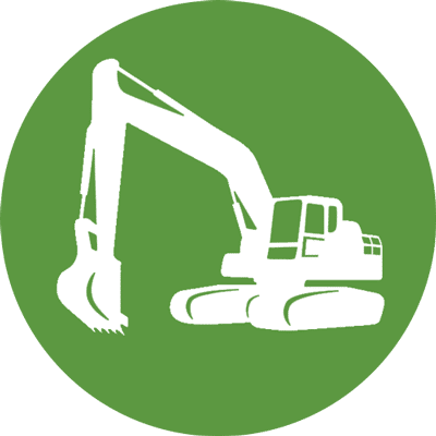 Oil tank removal icon