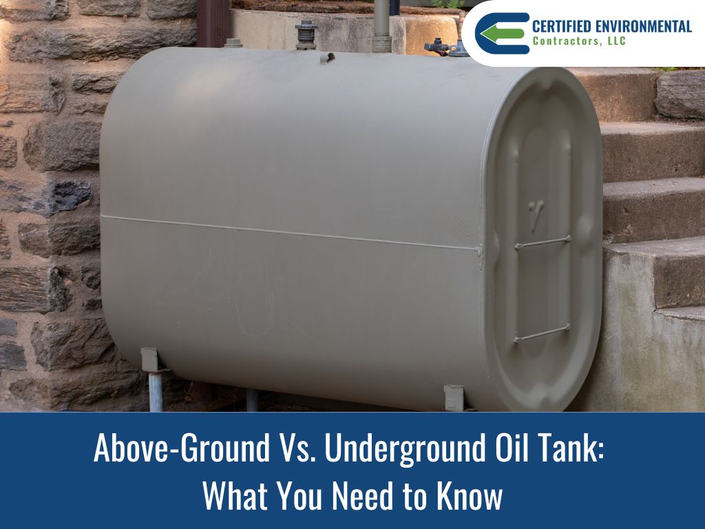 Above-ground vs. Underground oil tank: what you need to know