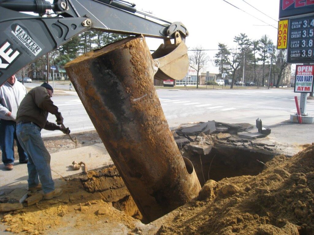 underground oil tank removal